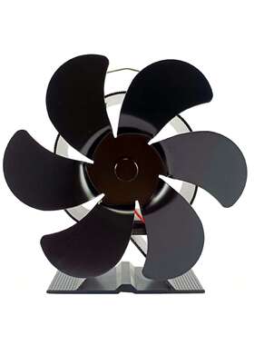 LT416单头花三角工字热动力壁炉风扇6叶2023年新款