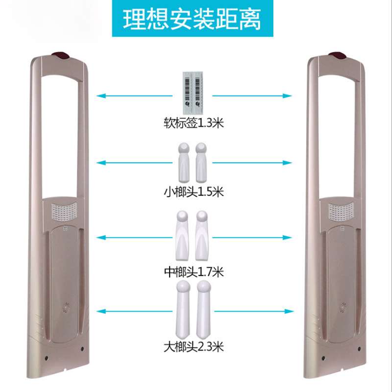 厂家直供超市防盗门防盗系统声磁防盗器商场服装店母婴店智能