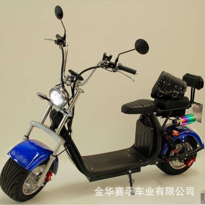电动哈雷车哈雷电动滑板车锂电电动自行车两轮成人代步车锂电