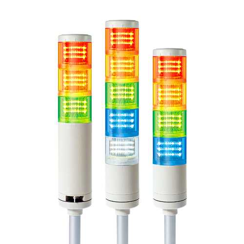 供应Q-light可莱特多层信号灯24V QTC70L系列长亮闪亮蜂鸣声光