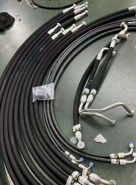 供应ZX210 220 300 330 360挖掘机油管 大臂油缸液压泵油管胶管