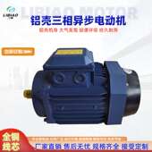 0.25 0.37 0.55 铝壳6极全铜电机0.18 0.75 1.1KW设备驱动电动机