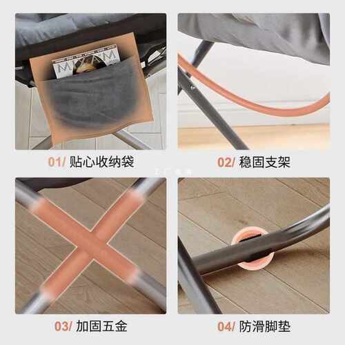 ?懒人沙发靠背躺椅学生宿舍电脑椅家用卧室单人小沙发阳台折叠
