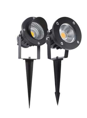 带光感照树灯地插灯12w15w18w插地灯景观灯RGBW地插庭院灯LED射灯