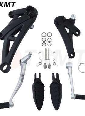 适用杜卡迪大魔鬼 Diavel 1200/1260 前脚踏支架总成 挂挡刹车杆