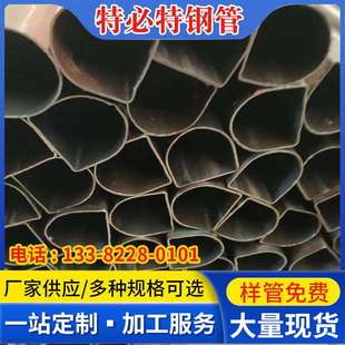 无锡焊管厂家供应 D型焊管 家具用40*40 q235b冷拉焊管可冲压折弯