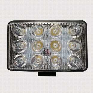 挖掘机聚光照明灯 工程机械工作LED大灯 12珠大货车加装灯改装灯