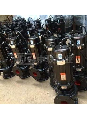 供应50WQ20-7-0.75排污泵 长沙排污泵 QW排污泵 切割排污泵