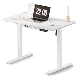 泽维尔1米带抽屉电动升降桌子站立式智能升降书桌升降办公桌升降