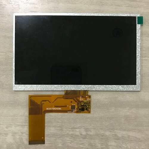 7寸40pin 800*480 工控智能家居高清液晶屏 7寸液晶屏显示屏