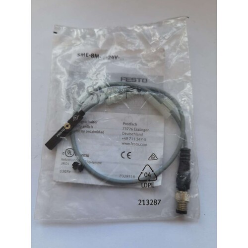 汽缸磁性开关 SME-8M-DS-24V-K0.3-M8D 订货号543861