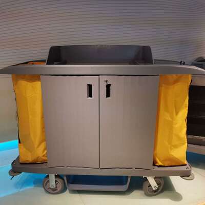 Service cart多功能清洁杂物车多用途酒店客房服务车房口车