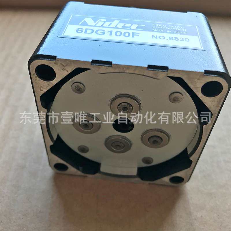NIDEC减速机 6DG100F 电动百叶窗适用微型直流电机减速箱齿轮头