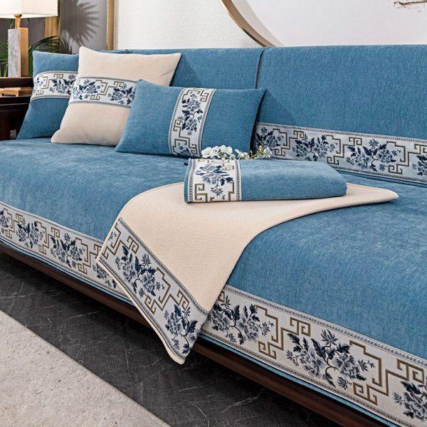 新中式沙发垫套罩红木沙发坐垫子实木沙发套罩四季通用防滑中国风,居家布艺,沙发垫,淘宝优惠券,粉丝福利购,淘宝优惠卷