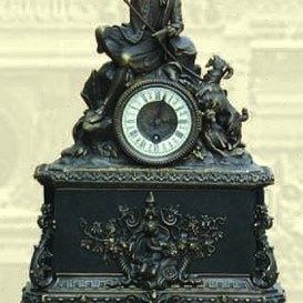 纯铜大理石座钟 牧羊机械钟,家居饰品,座钟,淘宝优惠券,粉丝福利购,淘宝优惠卷