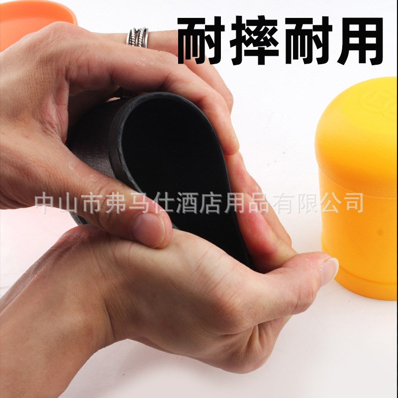 加厚摔不烂骰子骰盅酒吧KTV筛子筛盅夜场酒P馆派对色子直筒色盅