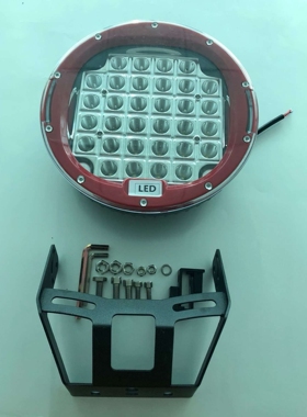 厂价直销 汽车LED9寸 185W圆形工作灯、越野车灯、工程车灯