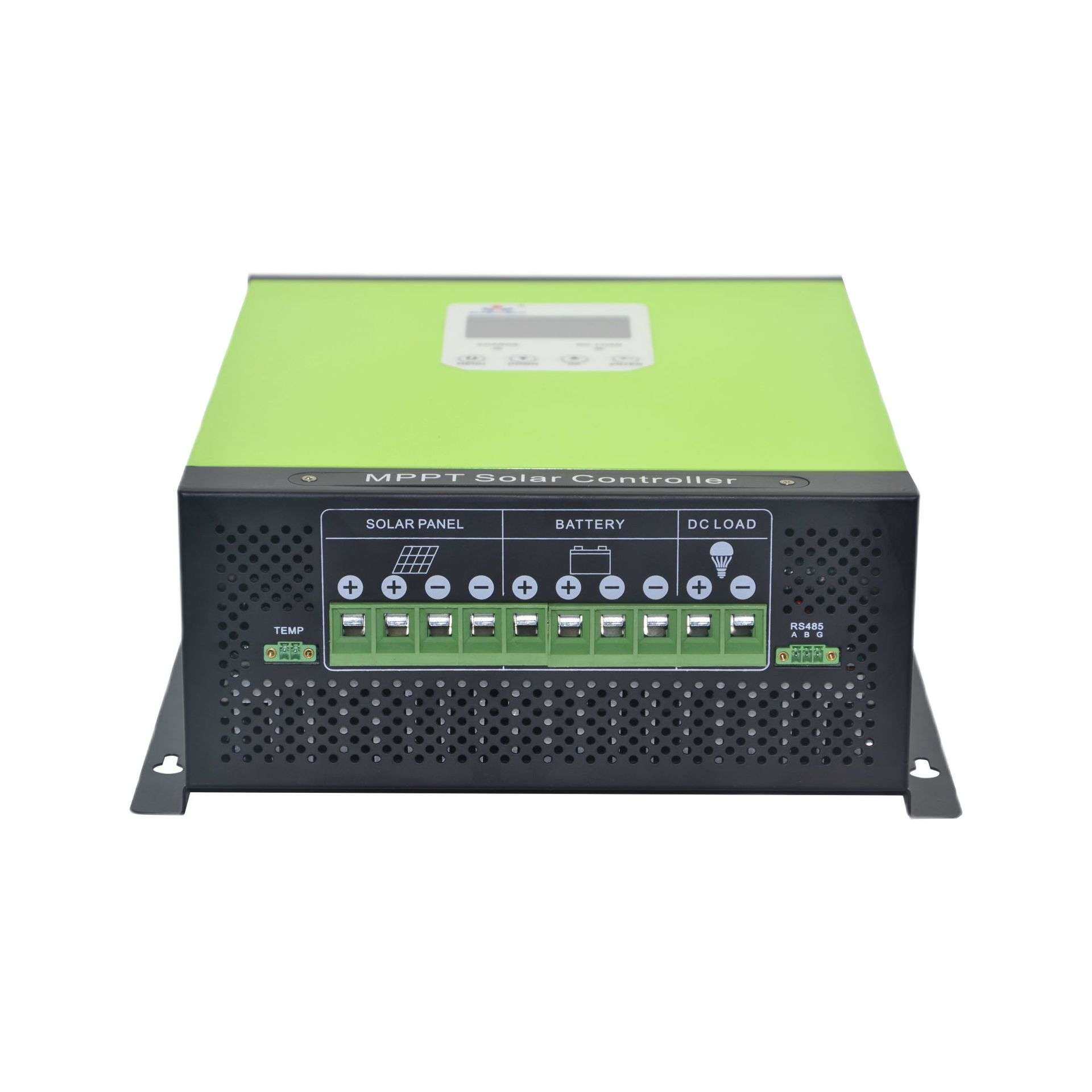 大功率MPPT太阳能控制器120A12V24V48V96V自动识别60/96V手动充电