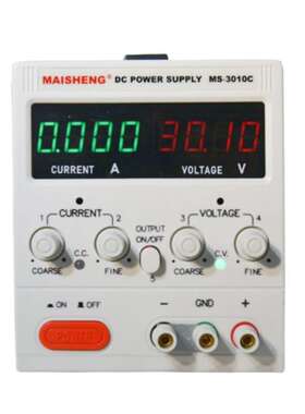 MAISHNEG迈胜可调直流电源MS3010C高精度编码器直流稳压电源605