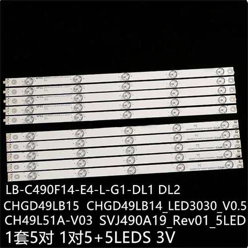 适49D2000 49U3D 49U1灯条CH49L51A-V03 CHGD49LB14_LED3030_V0.5