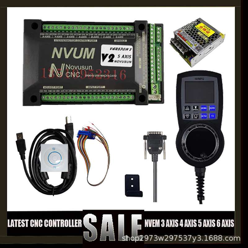 Mach3 Nvem/nvum Cnc 控制器以太网和 Usb3/4/5/6 轴运动控制卡