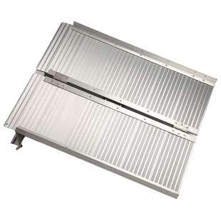 便携折叠无障碍通道渡板银行酒店台阶用轮椅斜坡板铝坡道