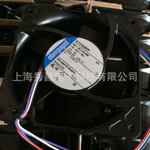 现货原装德国ebmpapst 4114N/2H8P 120W 24V 5A 四线调速散热风扇