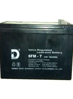 NIDEL蓄电池6FM-7 12V7AH 航海设备 便携式设备 电话系统