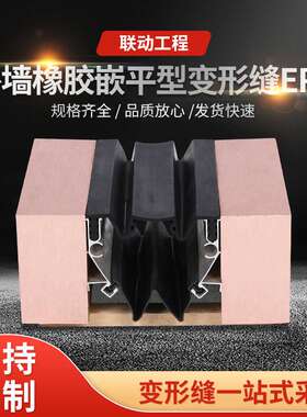 厂家 外墙橡胶嵌平型变形缝ER1建筑变形缝 外墙橡胶嵌平型变形缝