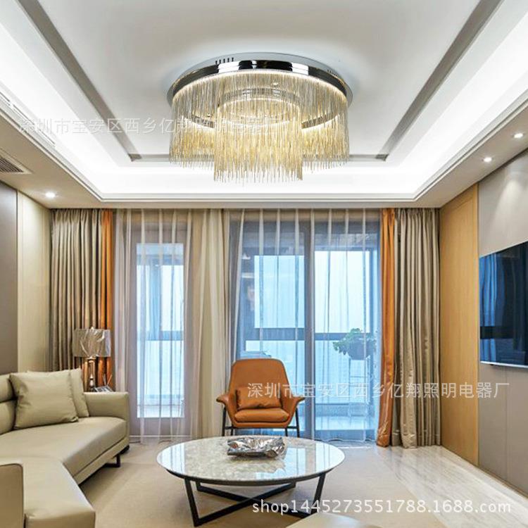 后现代卧室吸顶灯艺术温馨浪漫简约别墅北欧设计师灯饰客厅卧室