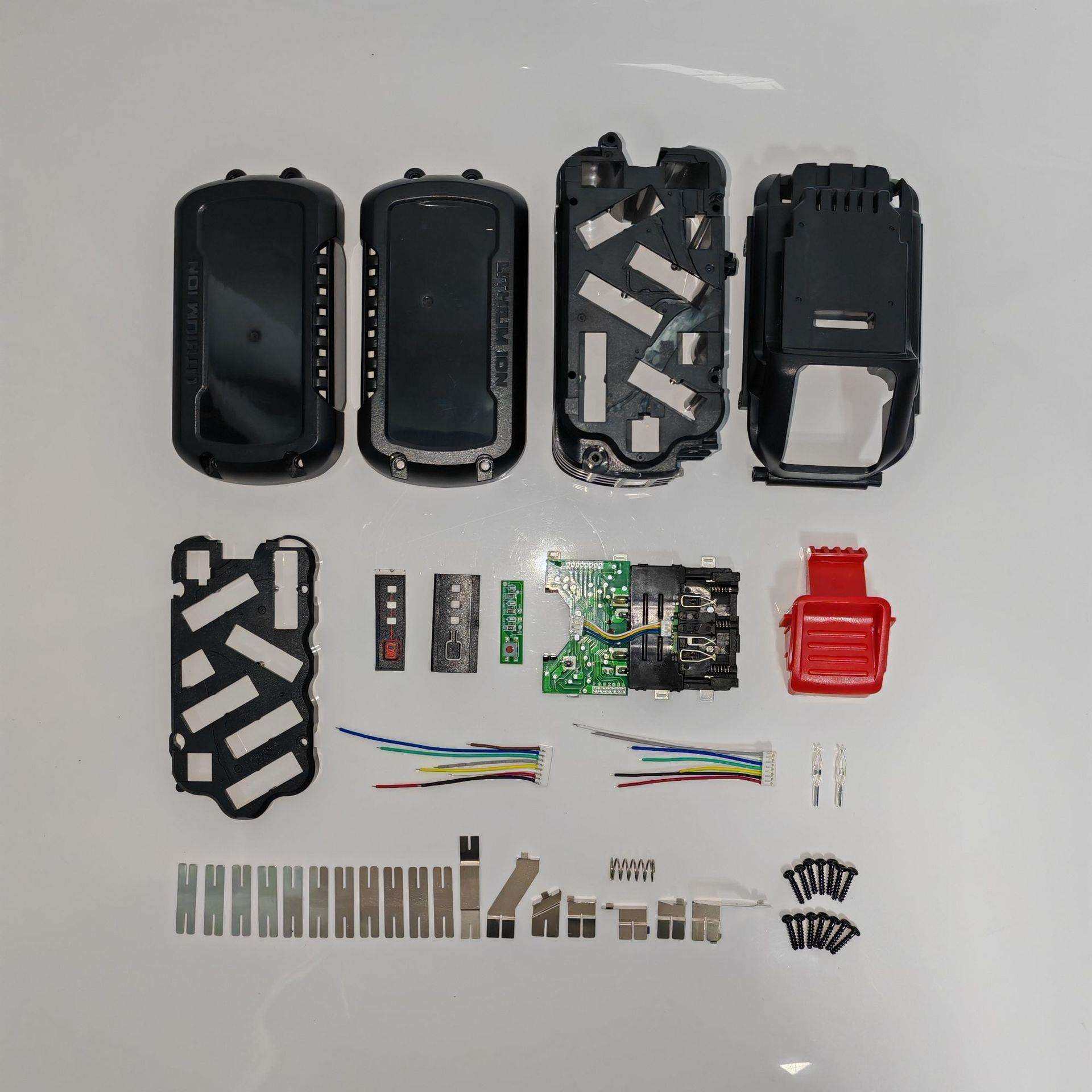 替代DEW得伟20V 60V工具电池套料 DCB612 12.0AH 15AH 15芯21700