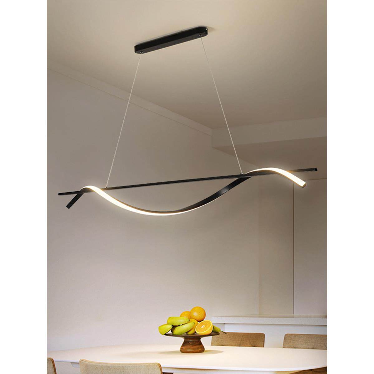 餐厅吊灯轻奢现代简约北欧设计师创意镂空led长条饭餐桌吧台灯具,电子元器件市场,其它元器件,淘宝优惠券,粉丝福利购,淘宝优惠卷