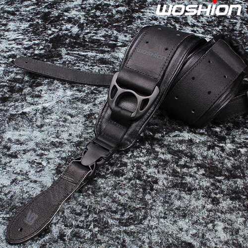 Woshion沃森乐器 炼狱蛇加厚防滑柔软皮质地狱蛇 贝斯/电吉他背带