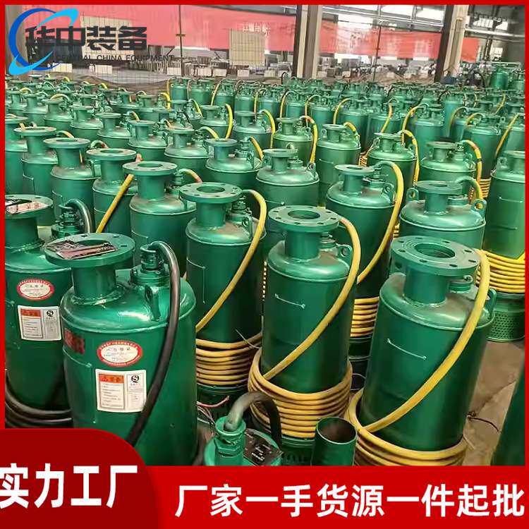 BQS矿用隔爆型潜水排沙排污电泵不绣钢水泵煤矿井下大扬程排污泵