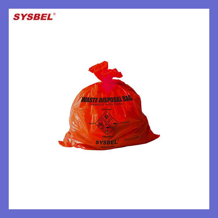 西斯贝尔sysbel红色中号生化垃圾袋300个装SYB300SR