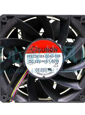 原装建准SUNON PFE0381BX-Q04C-S99 DC12V 51.60W 暴力风扇14038