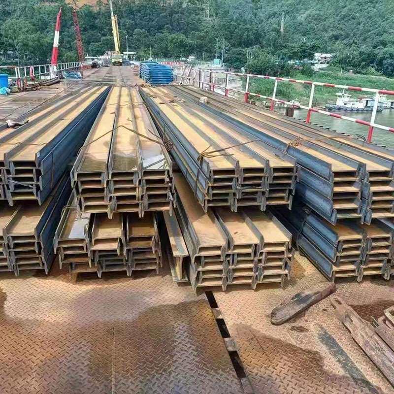 湖南 Q235B工字钢 H型钢 立柱 槽钢 角钢 钢结构材料 规格齐全