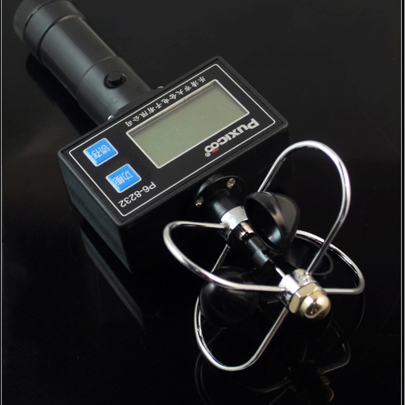 风向测量仪器 风向l风速仪轻风表风速计 风杯式风S速表带风级 检