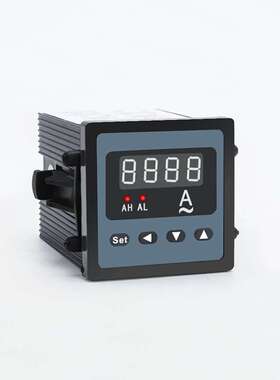 丰七F013交流数显电流表上下限延时回差报警过载欠流保护智能报警
