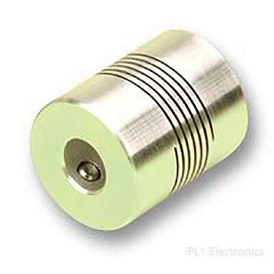 HUCO 螺旋切缝联轴器 耦合联轴器 内孔6mm  724.19.2222