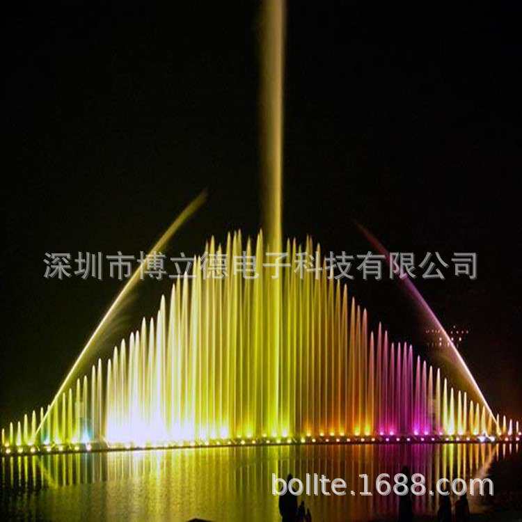 创意花式程控喷泉FOUNTAIN涌泉波光泉音乐喷泉水景设备出口户外