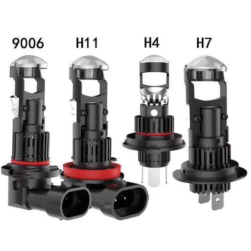 M01R热销大功率LED前大灯1:1直插式H7/H4/H11/9005/9006汽车大灯