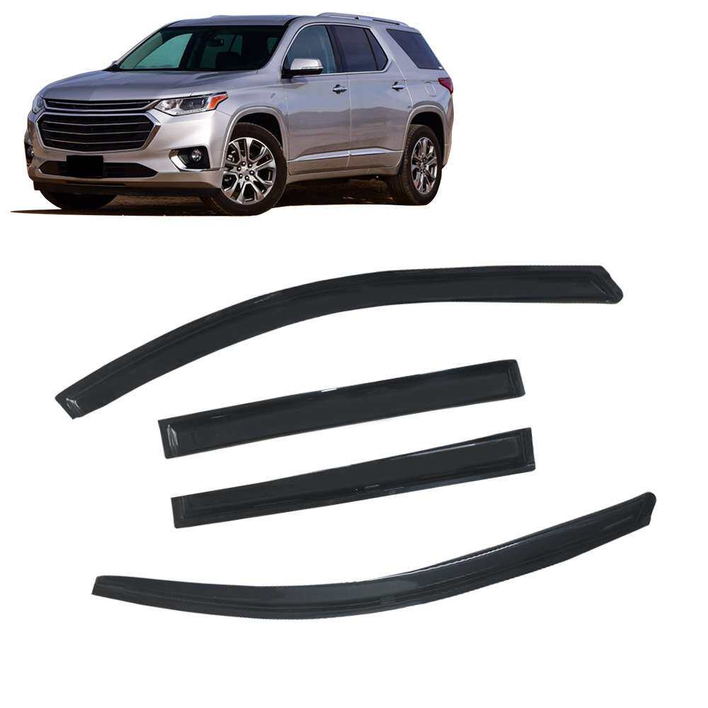 适用雪佛兰Chevrolet TRAVERSE 2018-2022晴雨挡侧窗导流板雨眉加