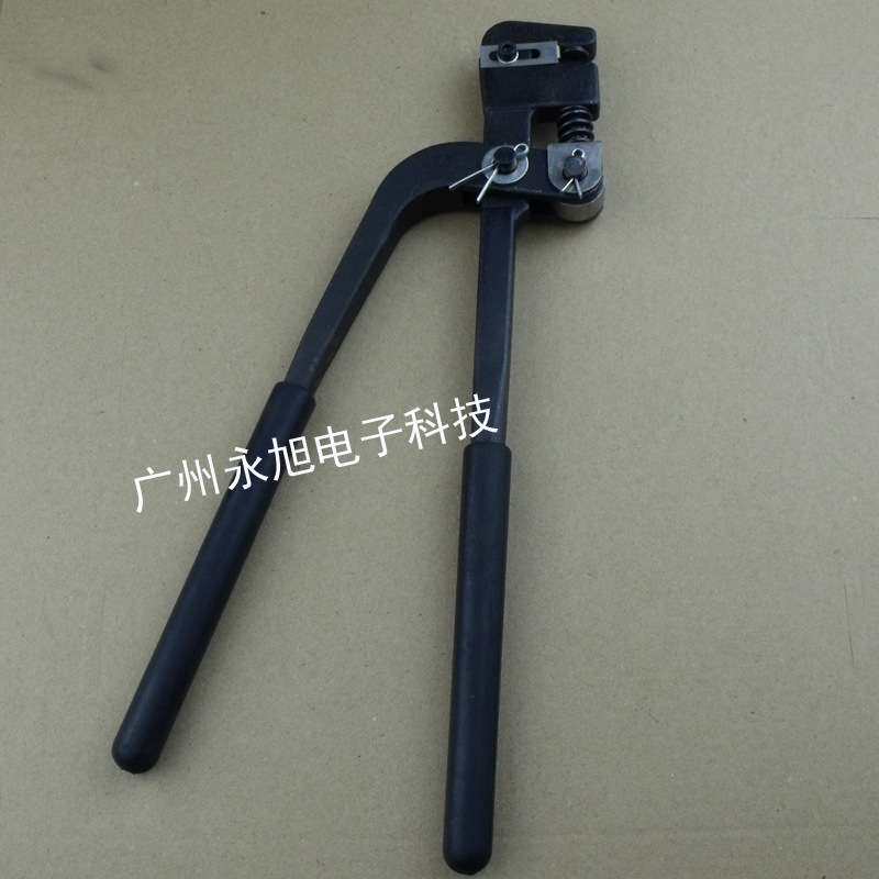 广告发光字金属边条铝铁皮不锈钢板手动打孔钳冲圆孔器工具钨钢针