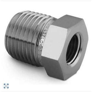 世伟洛克SS-6-RB-2不锈钢公称管接头变径3/8in1/8in.外螺纹内螺纹