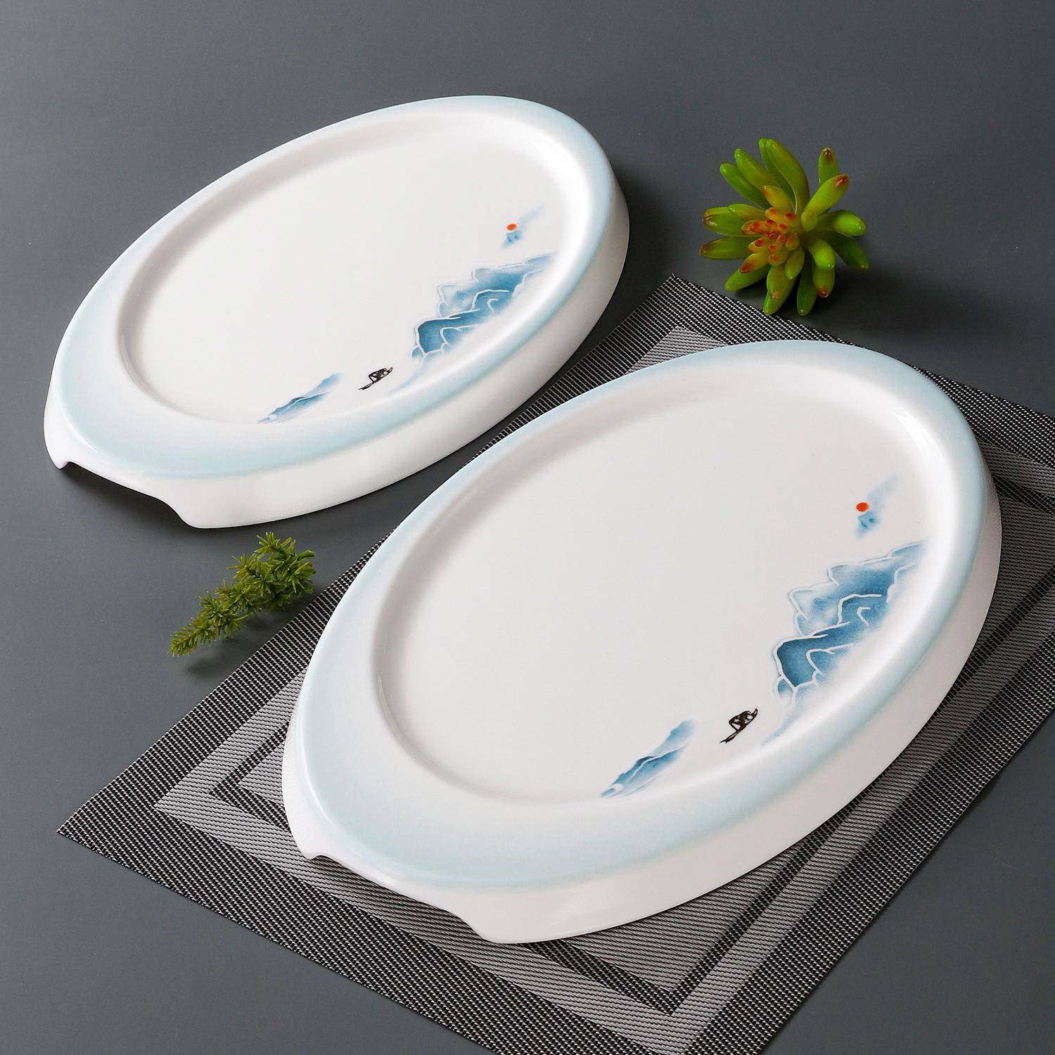 塑料密胺餐具盘子商用椭圆盘专用鱼盘仿瓷酒店餐厅盘创意浅盘餐盘,电子元器件市场,其它元器件,淘宝优惠券,粉丝福利购,淘宝优惠卷
