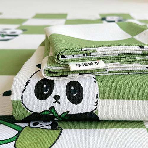 新款原棉纯棉老粗布单床单 加厚全棉被单三件套 家用宿舍吸湿透气