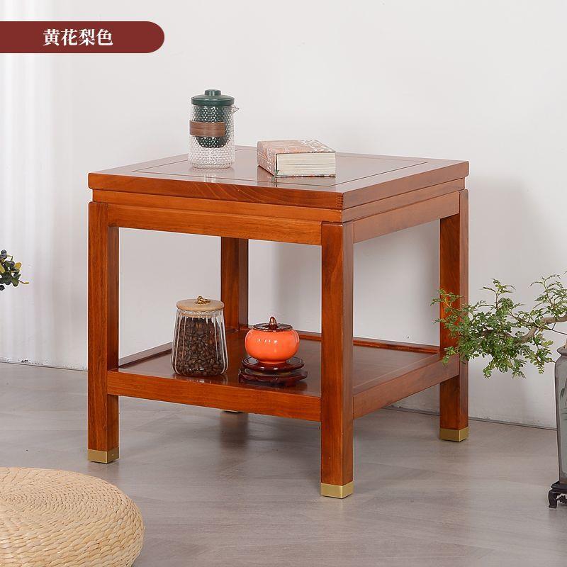 新中式实木置物架沙发几角几边几小茶几电话桌盆景架鱼缸架奇石桌