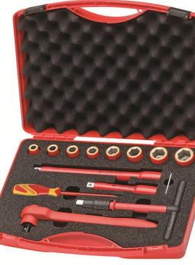 德国 GEDORE吉多瑞 6602560 绝缘工具套装14pcs VDE 1001
