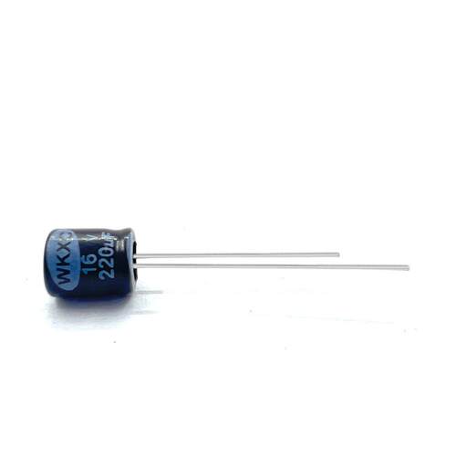 16V220UF 铝电解电容 6*7 足电压长寿命 厂家直销全系电容器